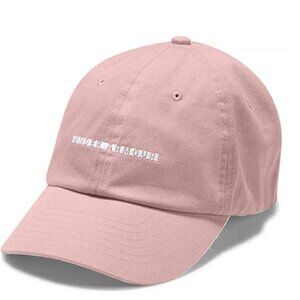 Under Armour Favorite Embroidered Logo Wordmark Cap Adjustable Golf Baseball Hat
